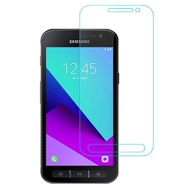 Blun Extreeme Shock 0.33mm / 2.5D Aizsargplēve-stiklss Samsung G390F Galaxy XCover 4 (EU Blister) цена и информация | Ekrāna aizsargstikli | 220.lv