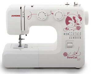 Janome Sew Cat 57 цена и информация | Швейные машинки | 220.lv