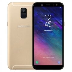 Samsung Galaxy A6 (2018), Dual SIM Gold цена и информация | Мобильные телефоны | 220.lv