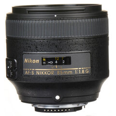 Nikon AF-S 85mm f/1.8G cena un informācija | Objektīvi | 220.lv