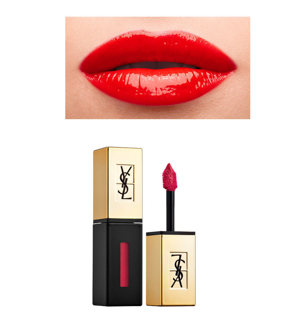 Šķidra lūpu krāsa Yves Saint Laurent Rouge Pur Couture Vernis A Levres 6 ml cena un informācija | Lūpu krāsas, balzāmi, spīdumi, vazelīns | 220.lv