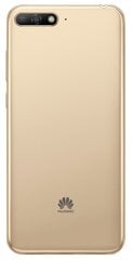 Huawei Y6 (2018), 5.7, 16GB, Dual Sim, zelta (Gold), 51092JHS cena un informācija | Mobilie telefoni | 220.lv