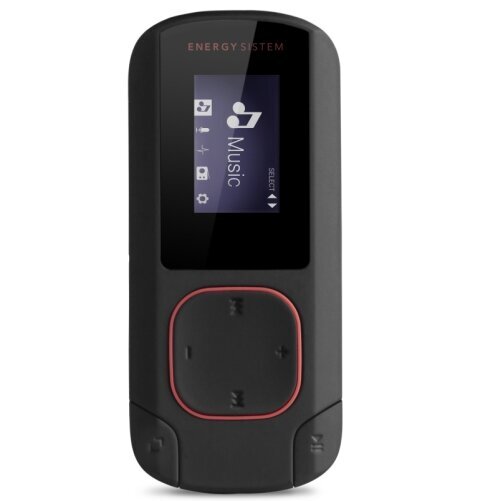 ENERGY SISTEM MP3 CLIP BLUETOOTH CORAL (8 GB, CLIP, FM RADIO AND MICROSD) цена и информация | MP3 atskaņotāji | 220.lv