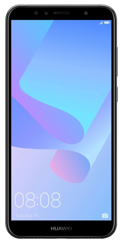 Huawei Y6 (2018), Dual SIM, Melns цена и информация | Mobilie telefoni | 220.lv