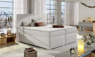 Кровать Bolero 160x200 см, белая цена и информация | Кровати | 220.lv