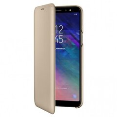 Samsung A6 Plus maciņa vāciņš zelta EF-WA605CF цена и информация | Чехлы для телефонов | 220.lv