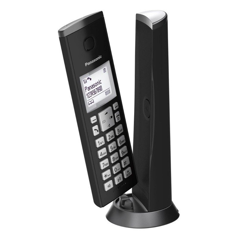 Panasonic KX-TGK210, melns цена и информация | Stacionārie telefoni | 220.lv