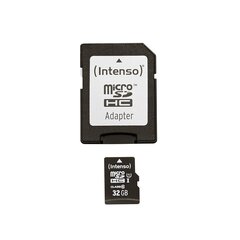 Intenso micro SD 32 ГБ CL10 цена и информация | Карты памяти для телефонов | 220.lv