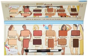 Acu ēnu palete TheBalm Nude Beach 9,6 g цена и информация | Тушь, средства для роста ресниц, тени для век, карандаши для глаз | 220.lv