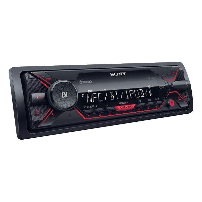 Auto radio Sony DSXA410, USB atskaņotājs 4x55W Bluetooth cena un informācija | Auto magnetolas, multimedija | 220.lv