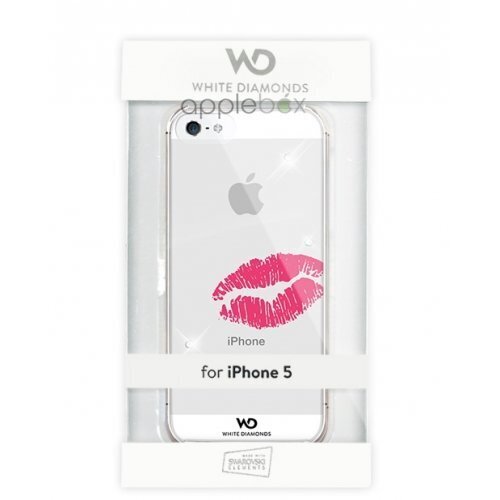 Aizsargvāciņš White Diamonds Cover Lipstick Kiss, piemērots Samsung Galaxy S6 telefonam, caurspīdīgs cena un informācija | Telefonu vāciņi, maciņi | 220.lv