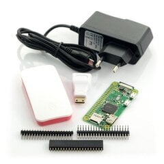 Raspberry Pi Zero W - All in One cena un informācija | Atvērtā koda elektronika | 220.lv