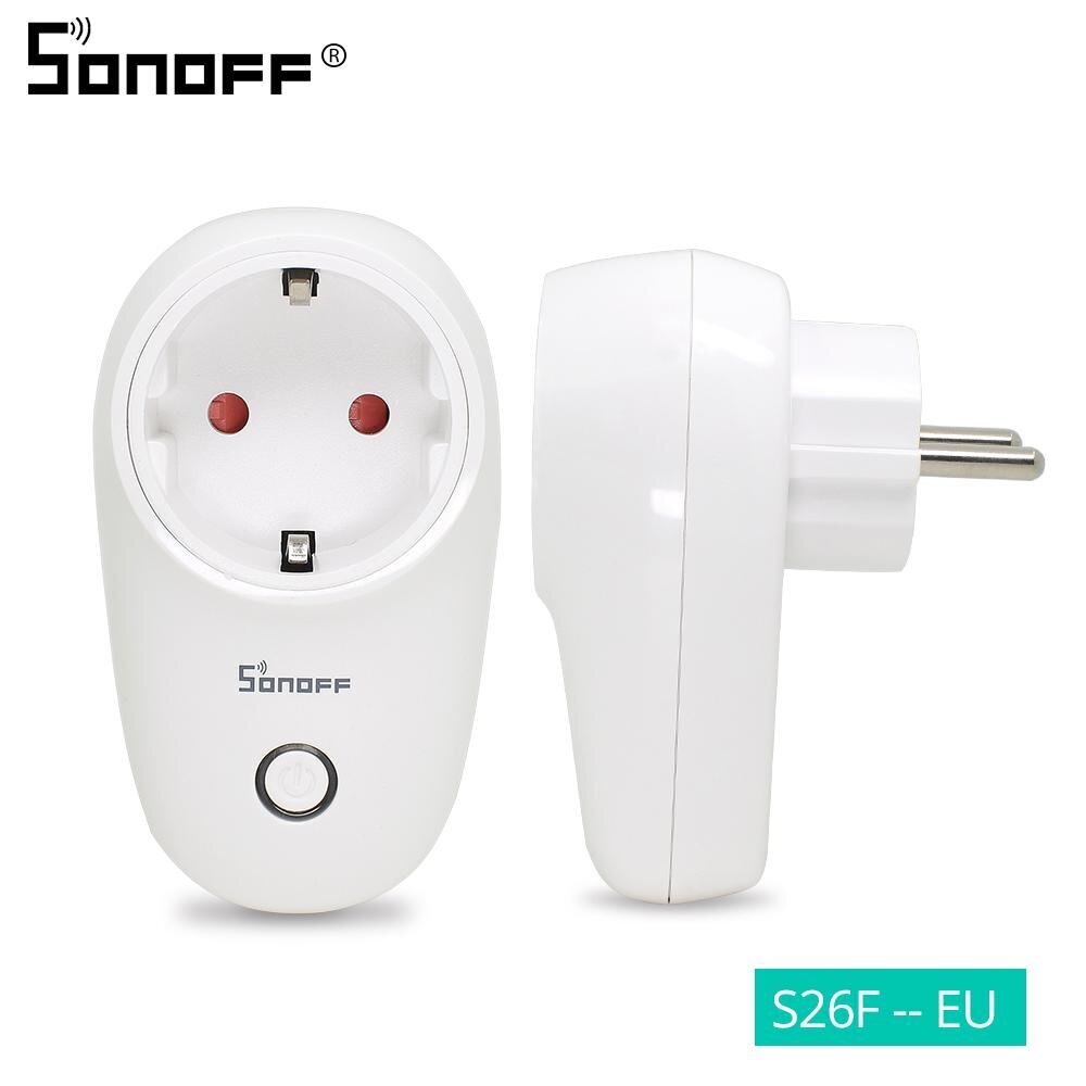 Sonoff S26 išmanusis elektros lizdas цена и информация | Elektrības slēdži, rozetes | 220.lv
