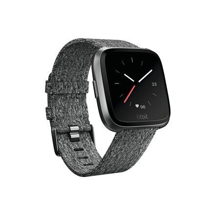 Fitbit Versa Special Edition Charcoal Woven цена и информация | Viedpulksteņi (smartwatch) | 220.lv