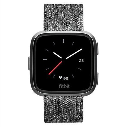 Fitbit Versa Special Edition Charcoal Woven цена и информация | Viedpulksteņi (smartwatch) | 220.lv