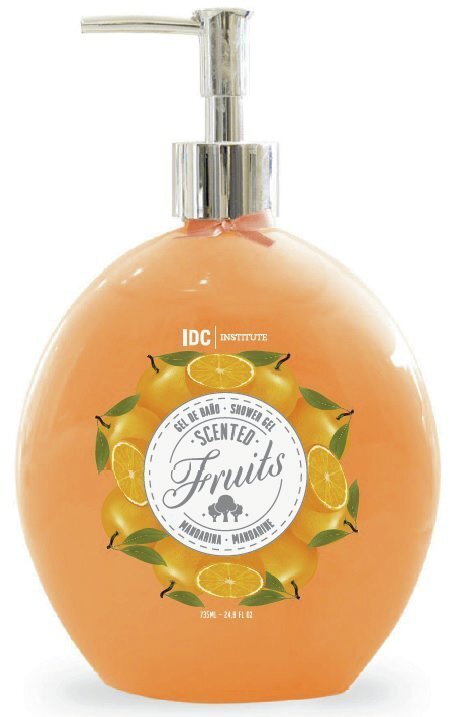 Vannas želeja IDC Institute Scented Fruits Mandarīna (735 ml) cena un informācija | Dušas želejas, eļļas | 220.lv