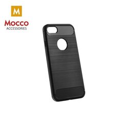 Aizsargvāciņš Mocco Trust Silicone Case, piemērots Samsung A320 Galaxy A3 (2017) telefonam, melns cena un informācija | Telefonu vāciņi, maciņi | 220.lv