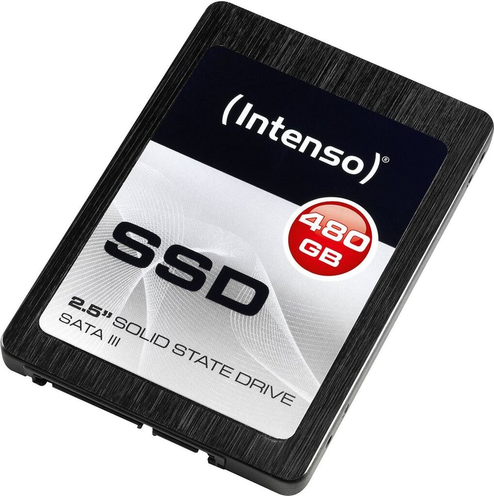 Intenso 480 GB SATA3 (3813450) цена и информация | Iekšējie cietie diski (HDD, SSD, Hybrid) | 220.lv