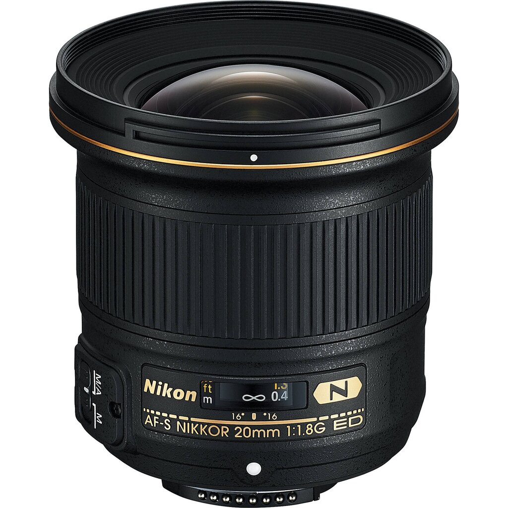 Nikon AF-S NIKKOR 20mm f/1.8G ED цена и информация | Objektīvi | 220.lv