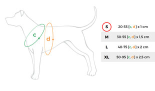 Шлейка для собак Amiplay Reflective, S, красная цена и информация | Ошейники, подтяжки для собак | 220.lv