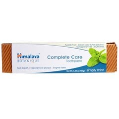 Зубная паста Himalaya Botanique Complete Care Mint 150 г цена и информация | Зубные щетки, пасты | 220.lv