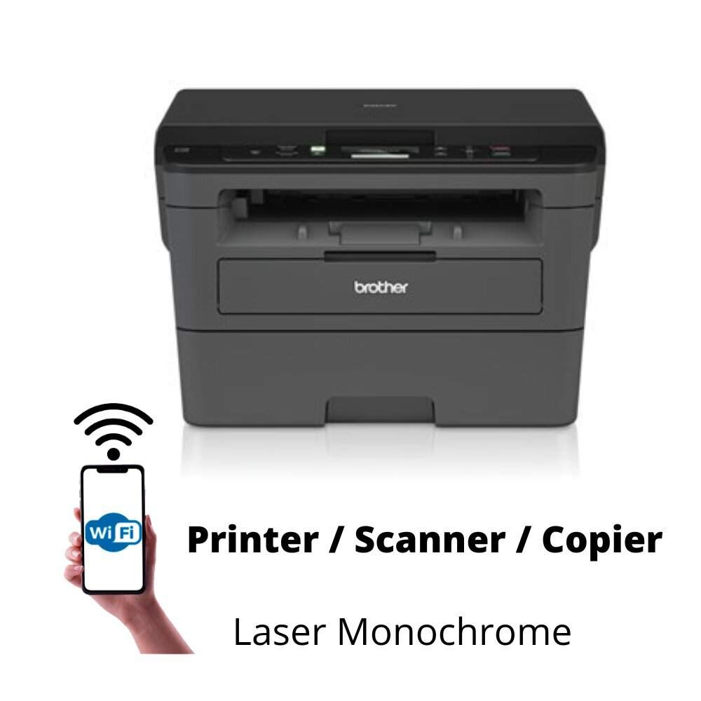 Brother DCP-L2530DW MFP Wi-Fi Printer / Scanner / Copier laser monochrome цена и информация | Printeri un daudzfunkcionālās ierīces | 220.lv