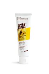 Attīrošā sejas maska IDC Institute Gold Mask Tube 120 ml cena un informācija | Sejas maskas, acu maskas | 220.lv