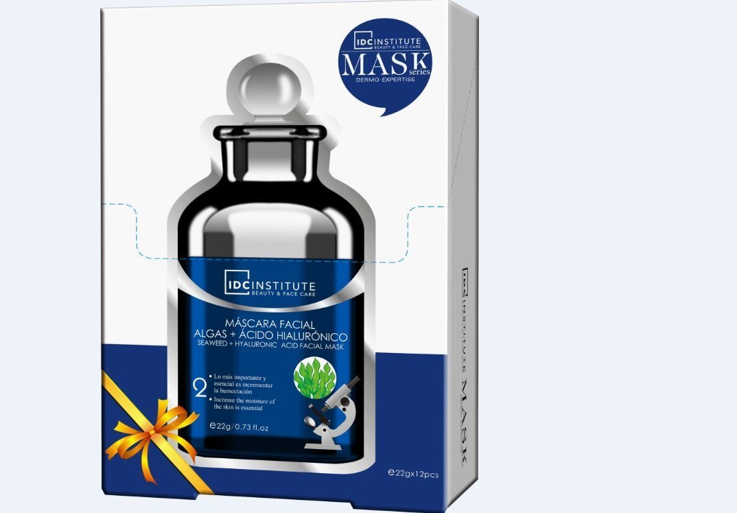 Sejas maska Algae + Hyaluronic Acid IDC Institute (22 g) цена и информация | Sejas maskas, acu maskas | 220.lv