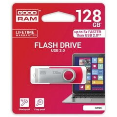 Флешка GOODRAM - ТВИСТЕР 128 Гб КРАСНЫЙ USB3.0 цена и информация | USB накопители | 220.lv