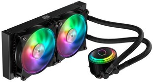 Водяное охлаждение Cooler Master MasterLiquid ML240R RGB In цена и информация | Водяное охлаждение - комплекты | 220.lv