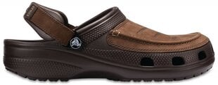 Crocs™ мужская повседневная обувь Yukon Vista Clog, коричневый 45,5 цена и информация | Мужские шлепанцы, босоножки | 220.lv