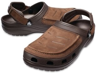 Crocs™ мужская повседневная обувь Yukon Vista Clog, коричневый 45,5 цена и информация | Мужские шлепанцы, босоножки | 220.lv