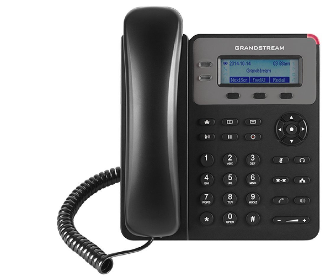 Grandstream GXP1615, melns cena un informācija | Stacionārie telefoni | 220.lv