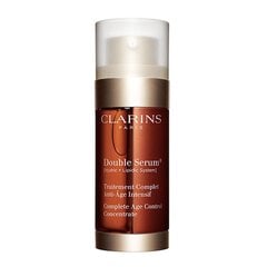 Pret novecošanas serums Double Clarins (Atjaunots A+) цена и информация | Сыворотки для лица, масла | 220.lv