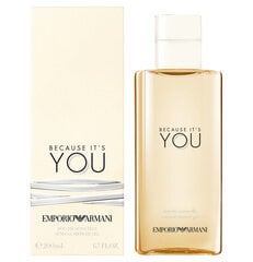 Emporio Armani Jo It's You - dušas želeja, 200 ml цена и информация | Парфюмированная женская косметика | 220.lv