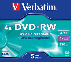Verbatim Матрицы DVD-RW SERL  4.7GB 4x Дополнительная защита / 5 Pack Slim цена и информация | Виниловые пластинки, CD, DVD | 220.lv