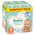 Подгузники PAMPERS Premium Monthly Pack 3 размер, 6-10 кг, 204 шт.