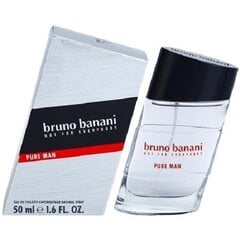 <p>Bruno Banani Pure Man EDT для мужчин, 50 мл</p>
 цена и информация | Мужские духи | 220.lv