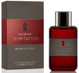 Antonio Banderas The Secret Temptation EDT vīriešiem 50 ml cena un informācija | Vīriešu smaržas | 220.lv