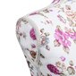 vidaXL sievietes manekens, balta kokvilna ar rožu rakstu цена и информация | Šujmašīnas | 220.lv