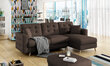 Universāls stūra dīvāns NORE Asgard, brūns cena un informācija | Stūra dīvāni | 220.lv