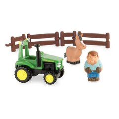 Комплект с трактором John Deere First Little Farm, 43067A1 цена и информация | Игрушки для малышей | 220.lv