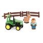 Komplekts ar traktoru John Deere First Little Farm, 43067A1 cena un informācija | Rotaļlietas zīdaiņiem | 220.lv
