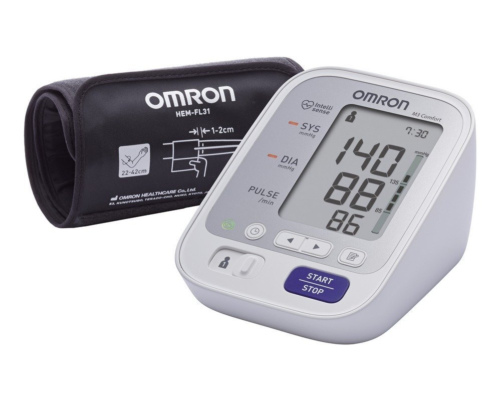 Omron M3 HEM-7134-E cena un informācija | Asinsspiediena mērītāji | 220.lv