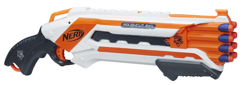 NERF ELITE Šautene ROUGH CUT 2x4 cena un informācija | Rotaļlietas zēniem | 220.lv