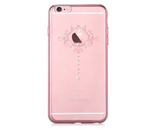 Aizmugurējais vāciņš Devia    Apple    iPhone 6 Plus/6s Plus Crystal Iris    Rose Gold cena un informācija | Telefonu vāciņi, maciņi | 220.lv