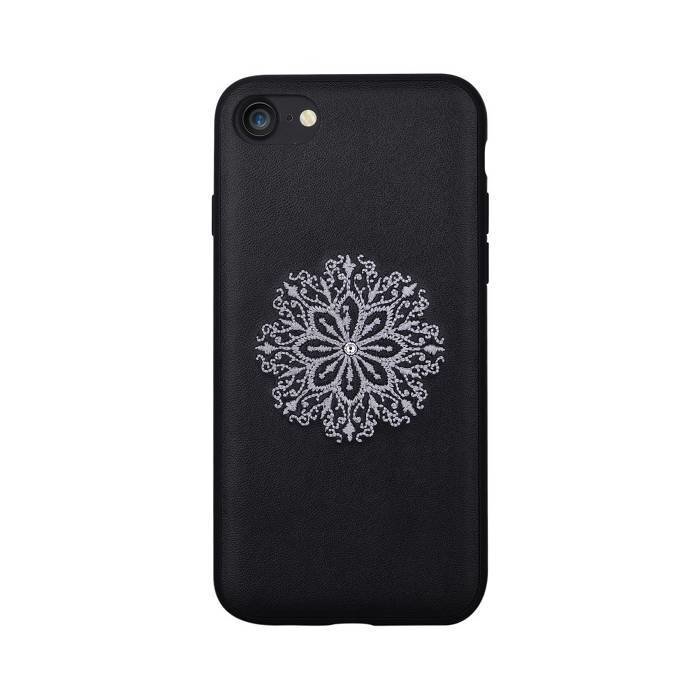 Aizsargvāciņš Devia Flower, paredzēts iPhone 7 / 8 telefonam, melns cena un informācija | Telefonu vāciņi, maciņi | 220.lv