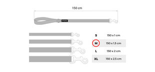 Pavada Amiplay Reflective, M, sarkana cena un informācija | Suņu pavadas | 220.lv