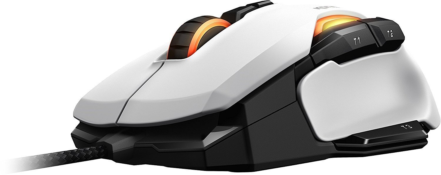 Roccat mouse Kone Aimo RGBA, white (ROC-11-815-WE) цена и информация | Peles | 220.lv