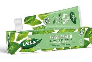 Augu zobu pasta Dabur Herbal Basil, 100 ml cena un informācija | Zobu pastas, birstes | 220.lv